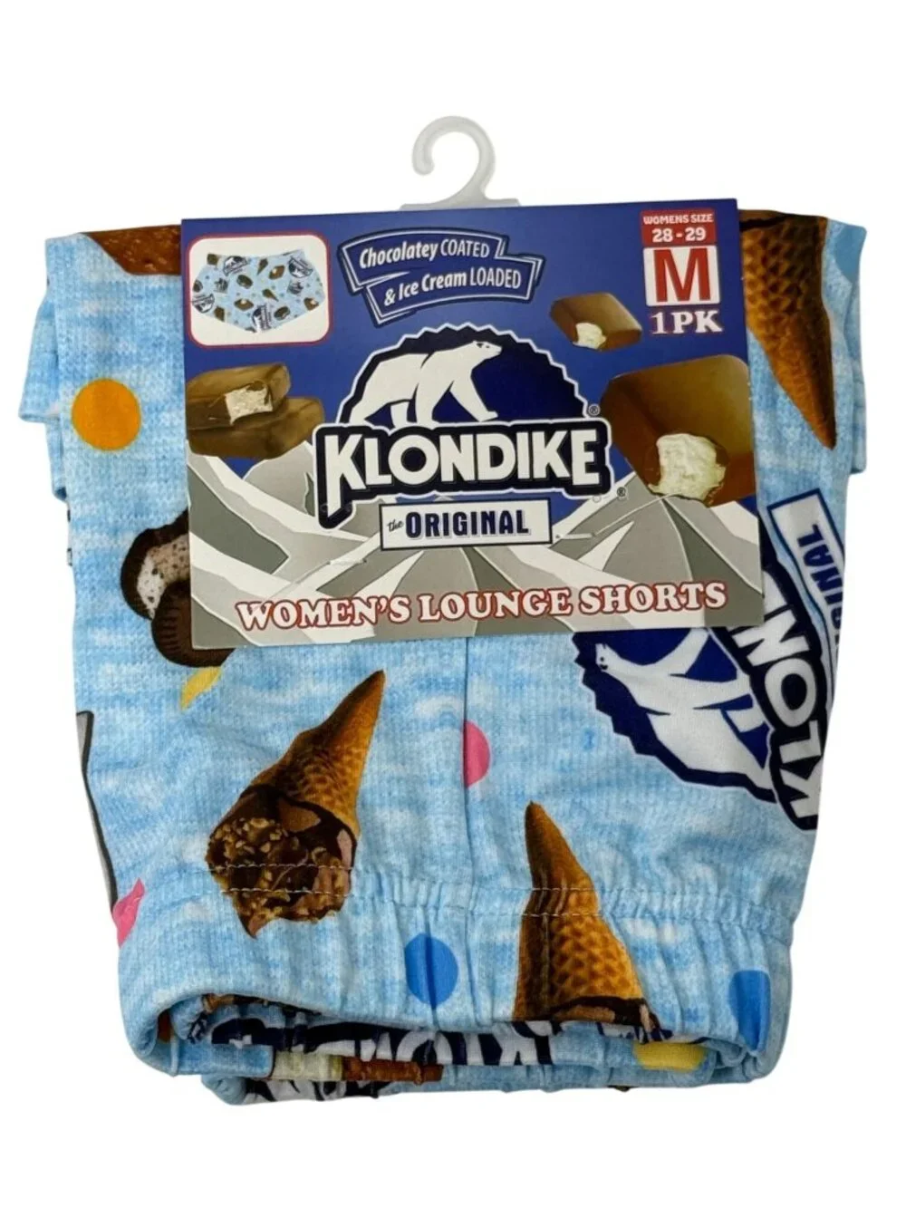 Klondike Ice Cream Lounge Shorts Size M NWT - Picture 1 of 6